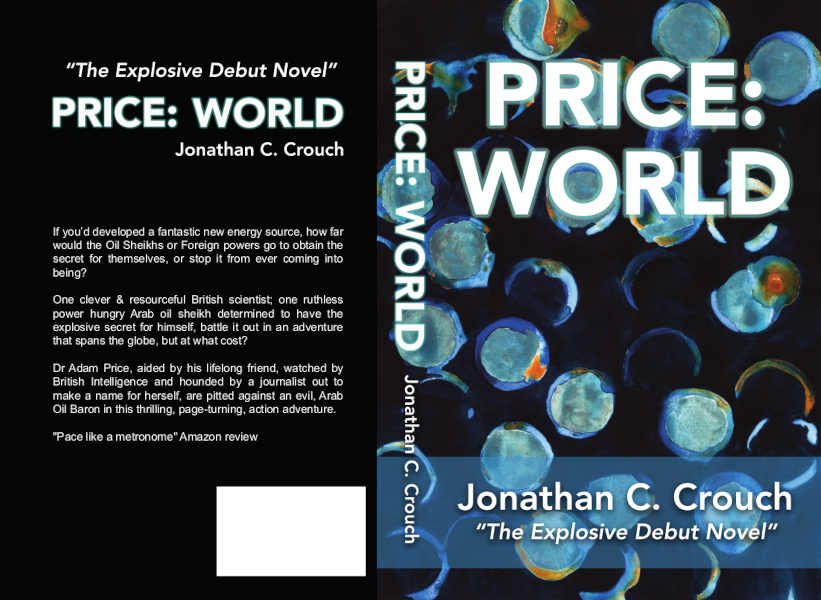 Price: World paperback cover. Copyright J C Crouch 2024.