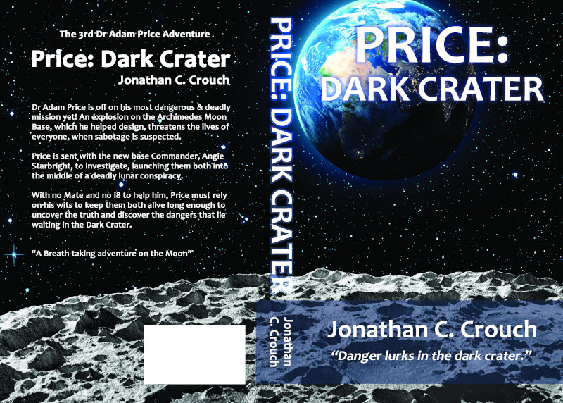 Book cover reveal for Price: Dark Crater by Jonathan C Crouch.